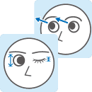 视线・闭眼推测