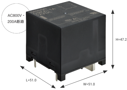 AC800V・ 200A遮断