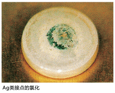 Ag类接点的氯化
