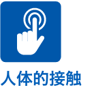 人体的接触